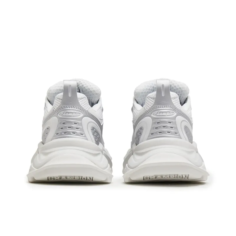 Champion Tooth Shark 2.0 Balance Low Top Chunky Sneakers Women's Silver White/photon Gray-3