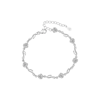 ZSY 925 Sterling Silver Bracelets Women's