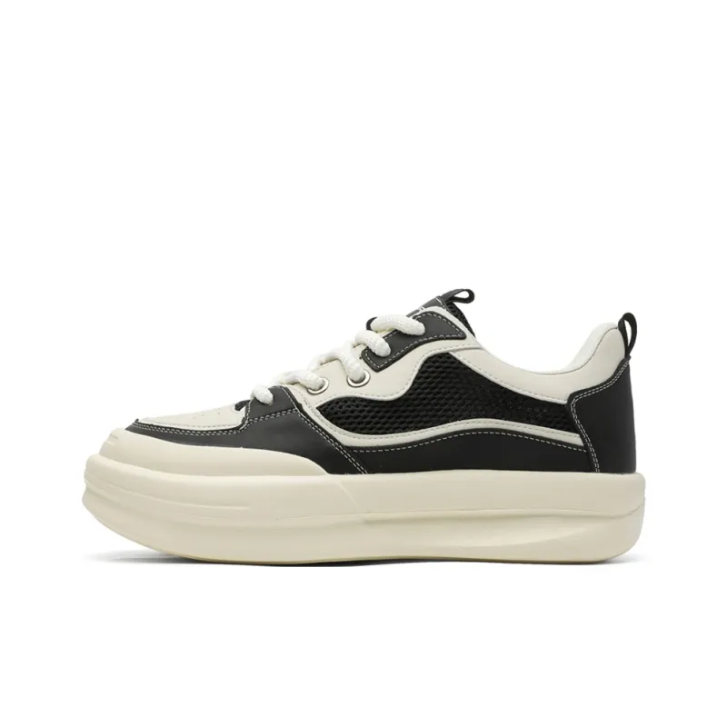 WEISHIBANGWEI Low Top Skateboard Shoes Men's Black-0