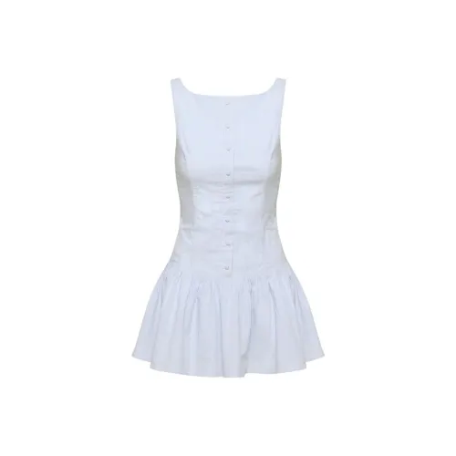 ARITZIA SS25 Sunday Best Foxglove Poplin Dress Sleeveless Dress Women's