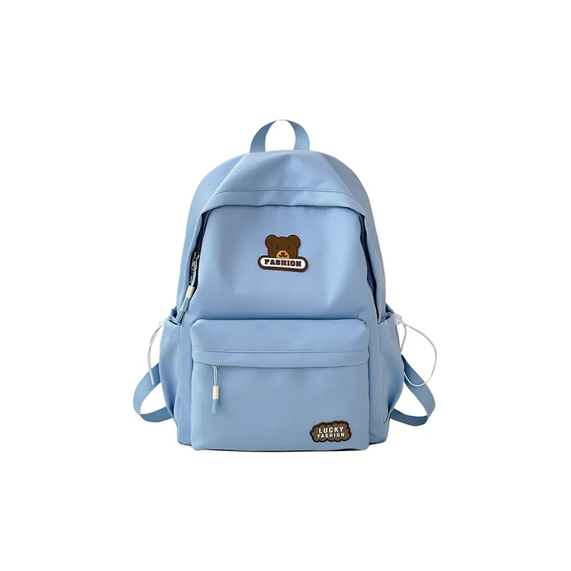 Kewuku Nylon Backpack Unisex Multicolor-13
