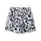Black White Flame Plaid