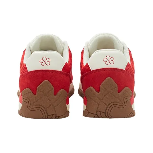 WE FLOWER Casual Shoes Unisex Low Top White-4