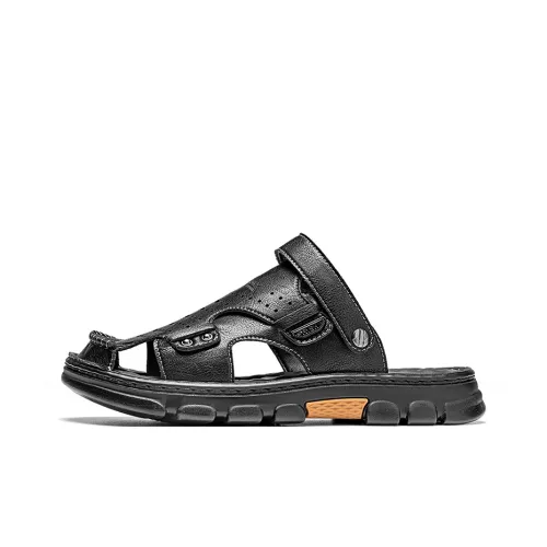 Dunnu Quiet, Odor Resistant, Abrasion Resistant, Quick Dry Closed Toe Slippers Men's