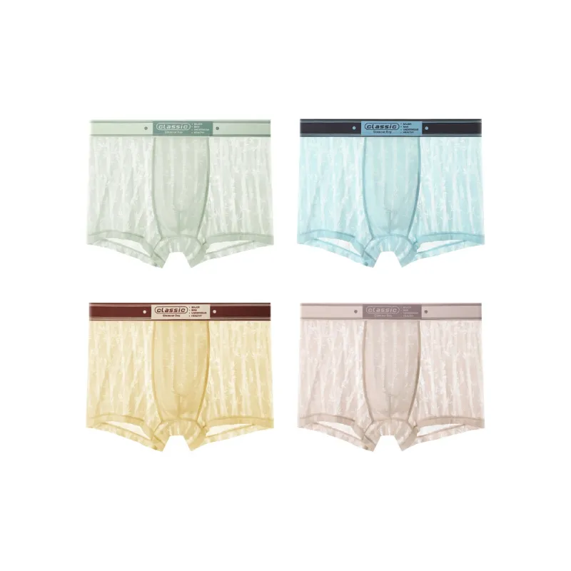 PLANDOO Underpants Men's 4 Pack-0