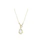 Interlocking Blessing Wealth Necklace[Gold]