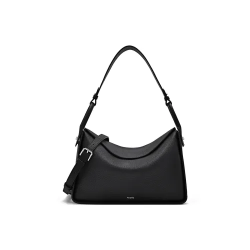 PEDRO Cow Leather Shoulder Bag Tubas Unisex Multicolor