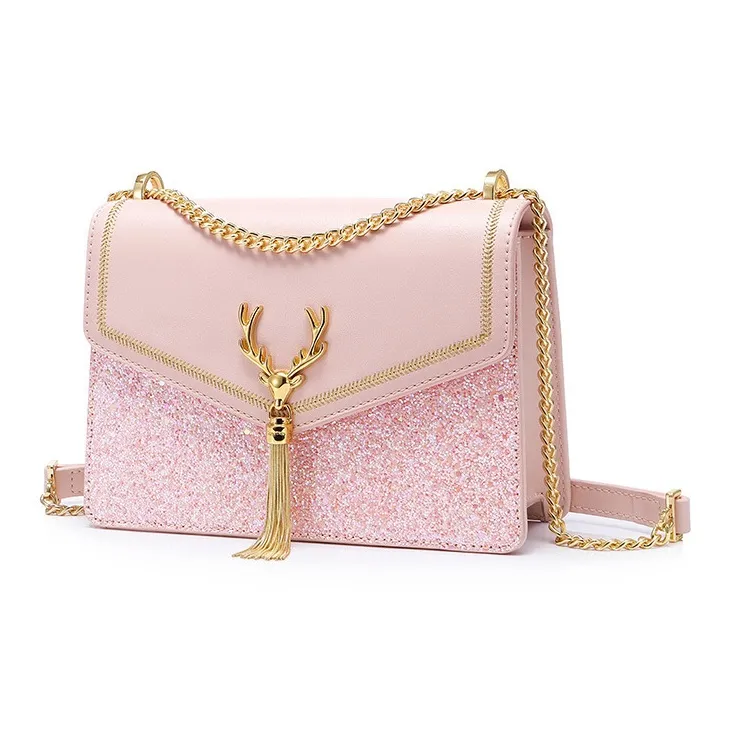 PESASRIE Synthetic Leather Shoulder Bag, Crossbody Bag Women's Multicolor-7