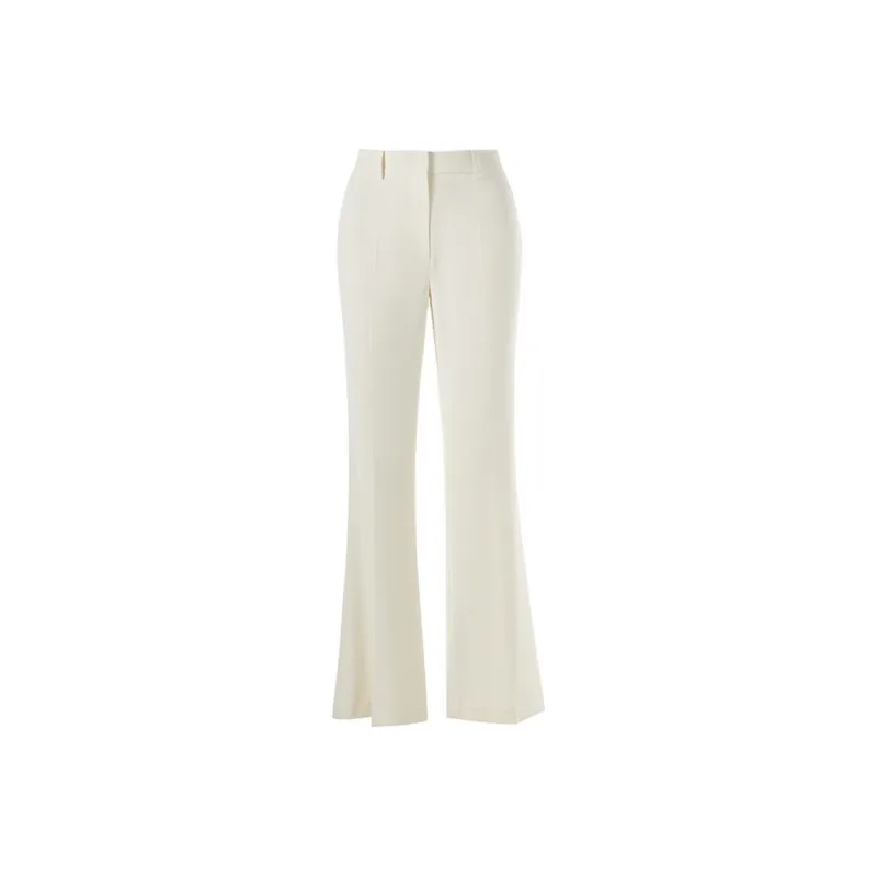 LANCY Suit Trousers Women's Ecru-0