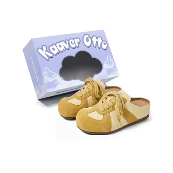 KAAVER OTTO Odor Resistant Abrasion Resistant Slip Resistant Closed Toe Slippers Women's