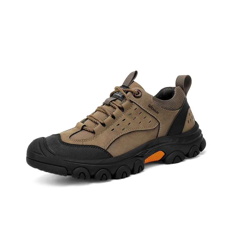 Wen Nai Casual Shoes Men's Khaki-1