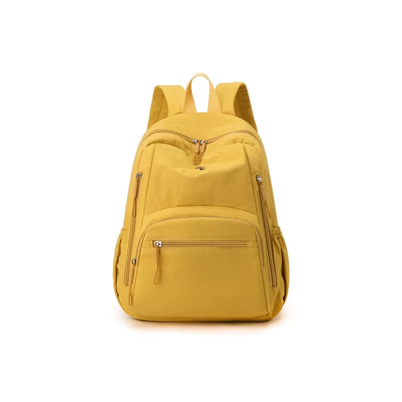 YOUR NAME Nylon Fabric Backpack Unisex Multicolor-17