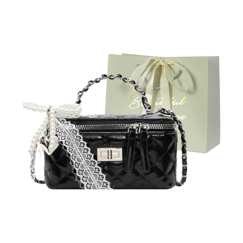 JIANGLIDA PU Shoulder Bag, Crossbody Bag, Handbag Regular Women's Ecru/Yellow/Pink/Black-12