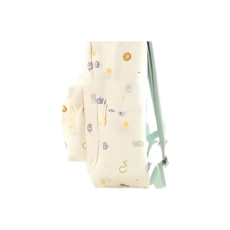 JanSport Polyester Backpack Women's Beige-4