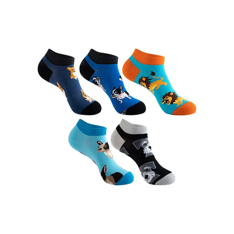 The Temptation Of The Muse No Show Socks Unisex 5 Pack-20