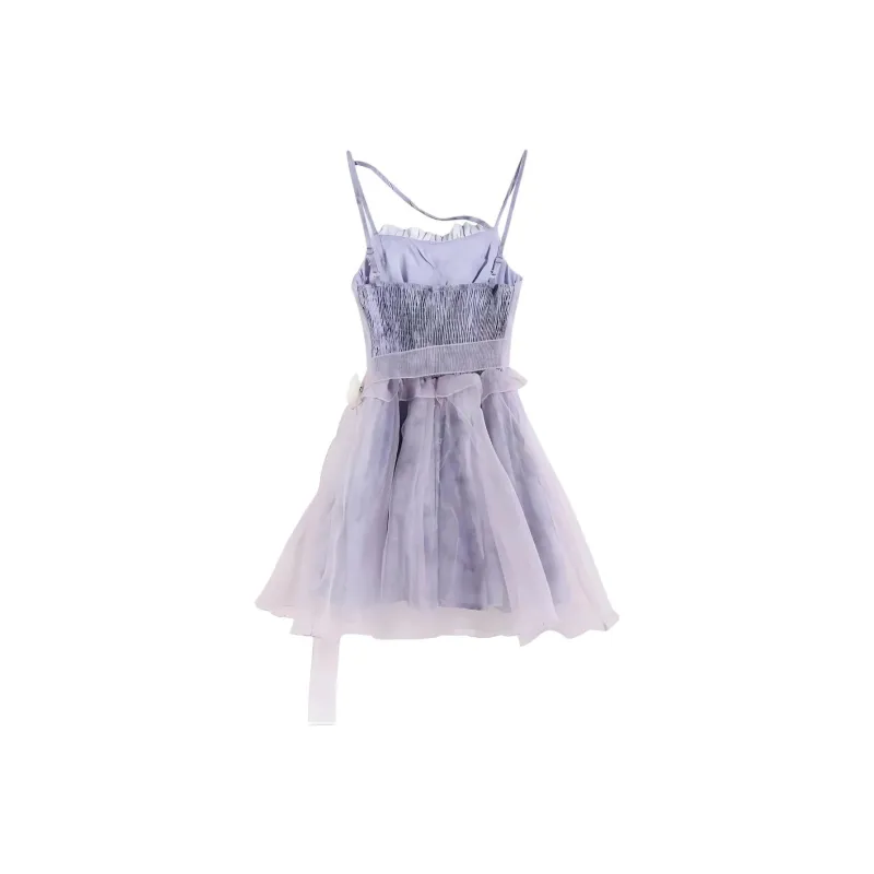 CZMO Slip Dresses Women's Purple-1