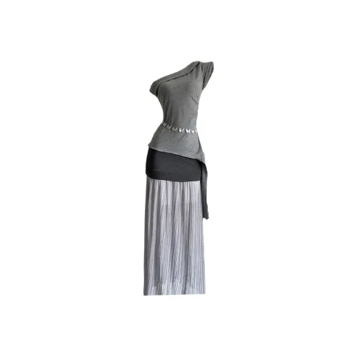 POPO.INFO Two Piece Skirt Sets Women's