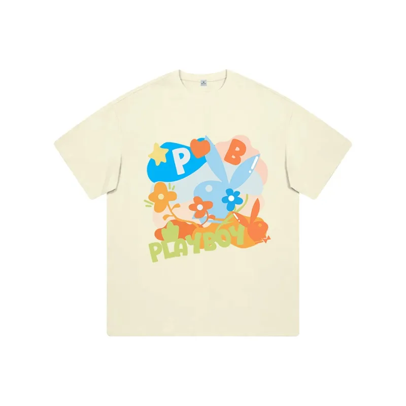 Playboy Short Sleeved T Shirts Unisex-8