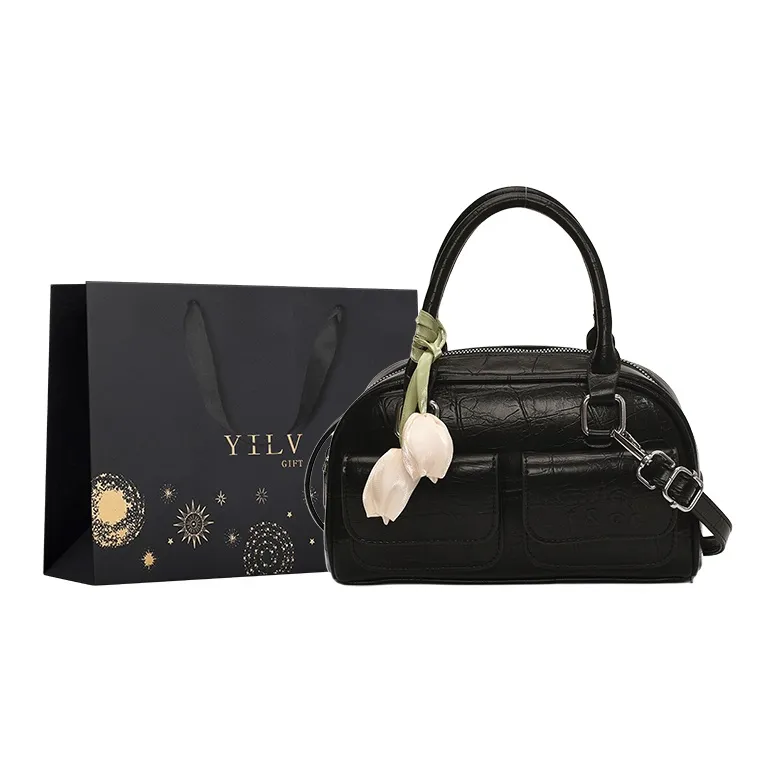 Yi Brigade PU Handbag Women's Multicolor-4