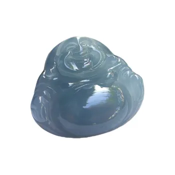 Jade Blossom Glutinous Jade Jadeite Pendants Unisex