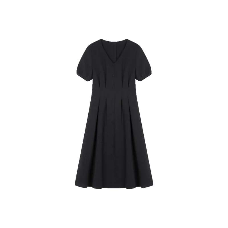 LUYOUYE Short Sleeved Dress Women's-0