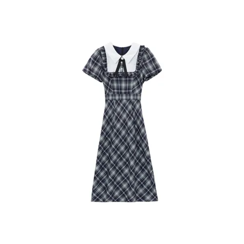 Ning Cai Yuer Short Sleeved Dress Women's