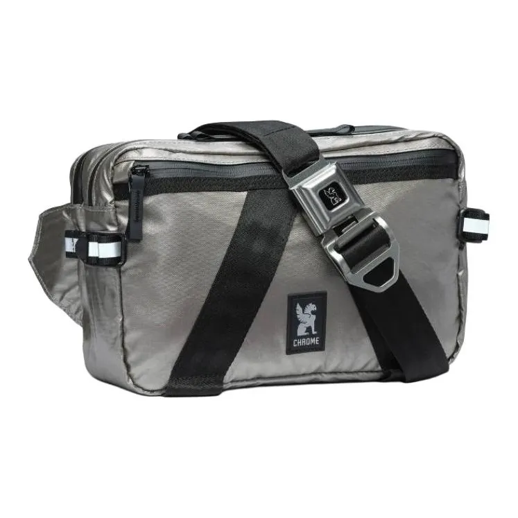 CHROME INDUSTRIES Nylon Shoulder Bag, Crossbody Bag Unisex Silver-1