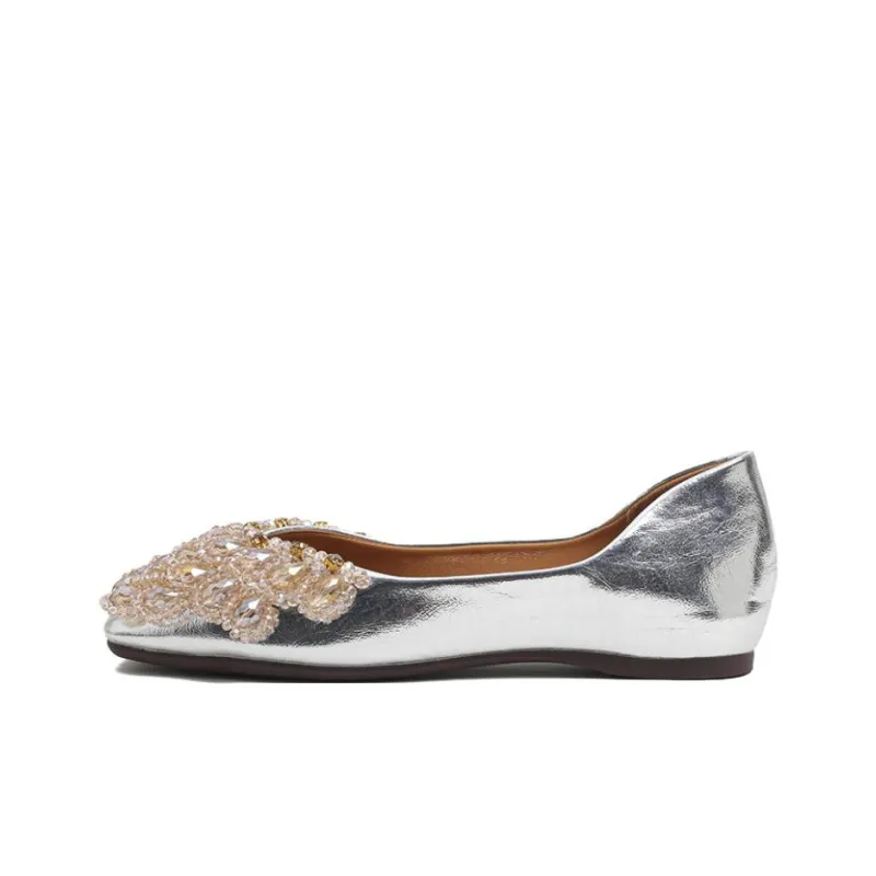 City Camel Casual Single Shoes Women's-8