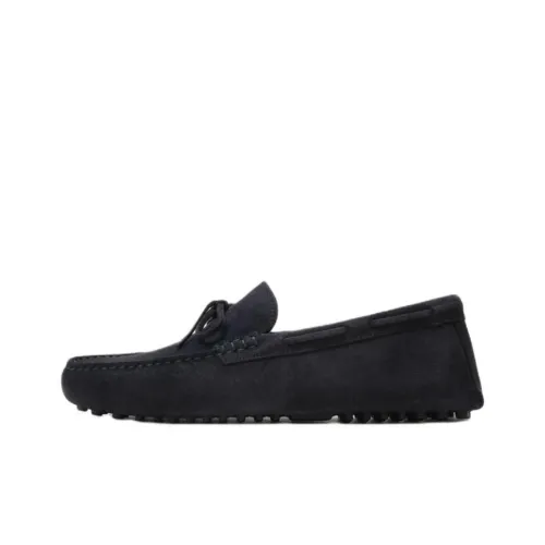 ZARA LIMITED EDITION Gommino Loafers Men's Blue