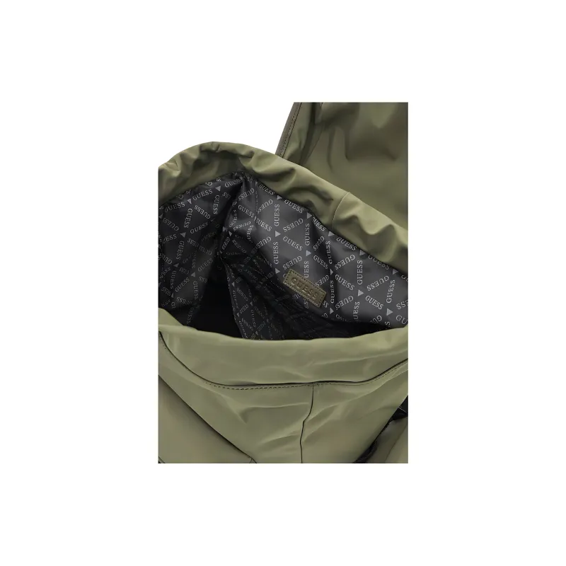 GUESS Polyester Backpack Men's Green-3