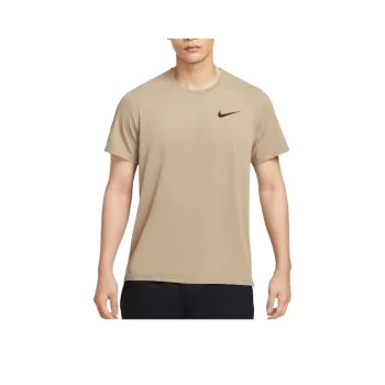 Nike T Shirts Men Khaki