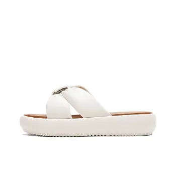 HARSON Abrasion Resistant Slide Slippers Women's Milkshake White
