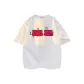 White (Red Text)