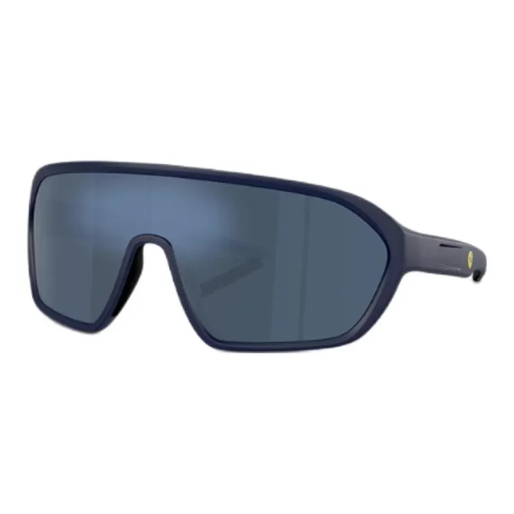 Ferrari Injection Molded Irregular Shape Sunglasses Unisex Blue-0