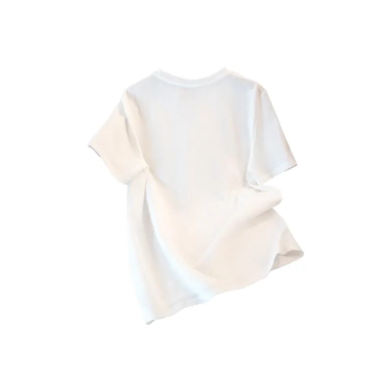 Cypress House Drop Shoulder Sleeve T Shirt Women's White-1