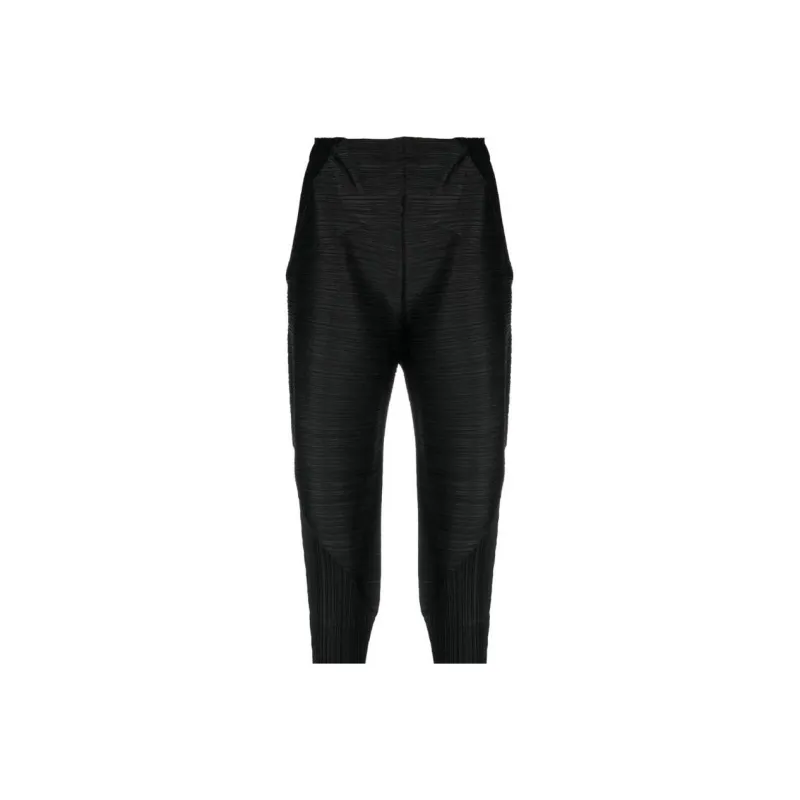 PLEATS PLEASE ISSEY MIYAKE SS23 Casual Pants Women's Black-4