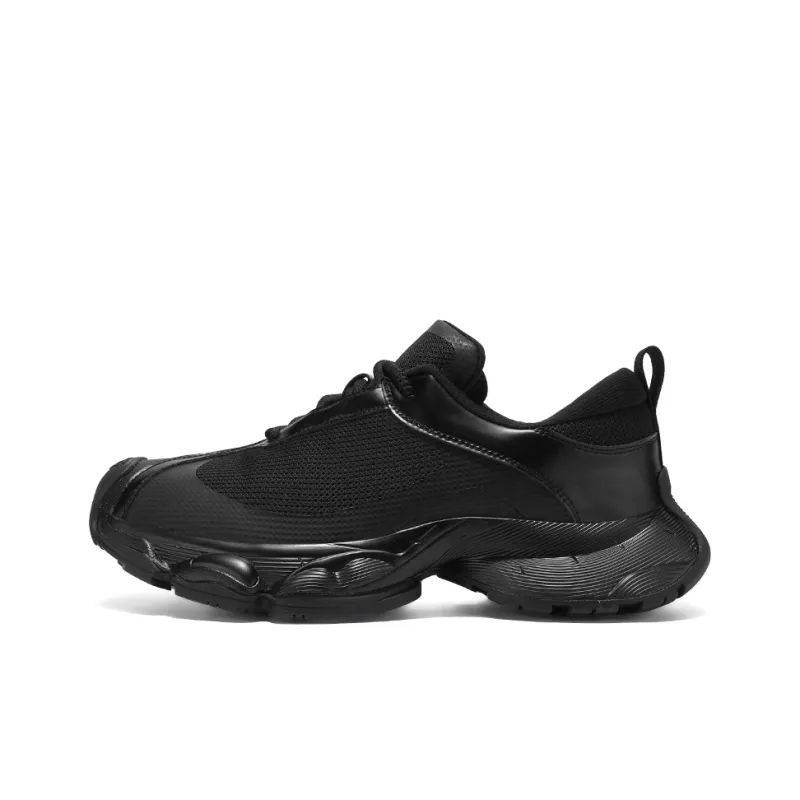 OUGLEMEN Slip Resistant, Abrasion Resistant, Coverage Height Increasing Low Top Casual Shoes Men's-1