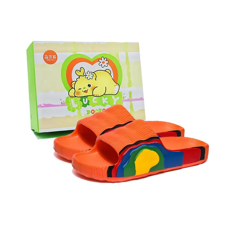 Budding Bear EVA Slip Resistant Abrasion Resistant Slide Slippers Unisex-12