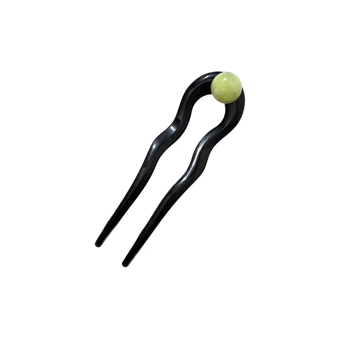 Water Jade Acrylic Hairpins Women's-8