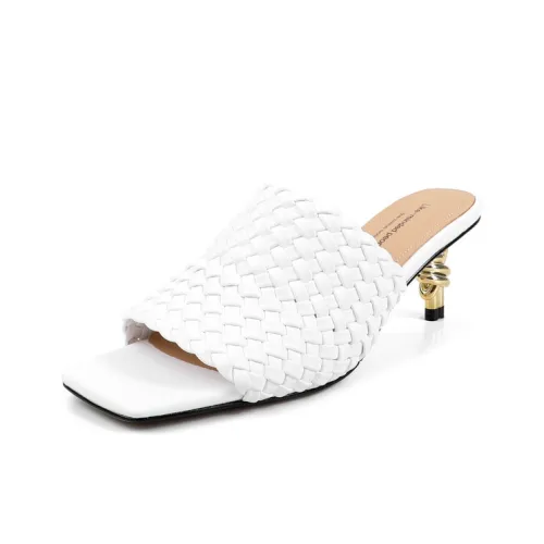 Schilling Rubber Sole Woven Abrasion Resistant Slide Slippers Women's