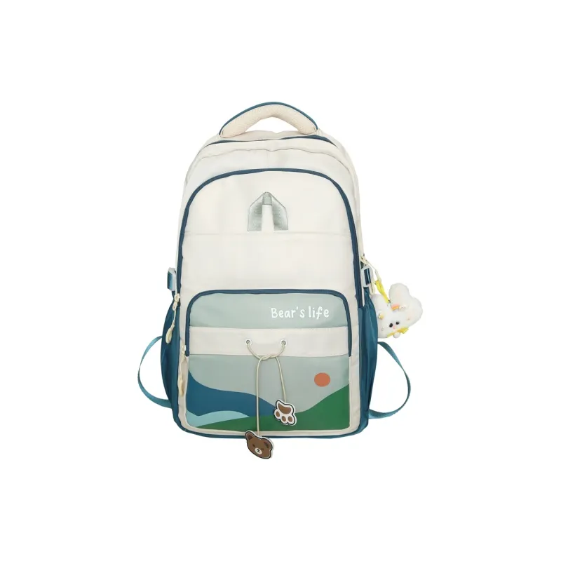 Yalu Nylon Backpack Women's Multicolor-3