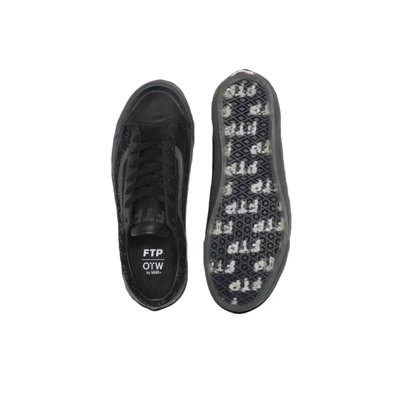 FTP x Vans Old Skool 36 Anti Slip Wear Resistant Low Top Skateboard Shoes Men's Black-3