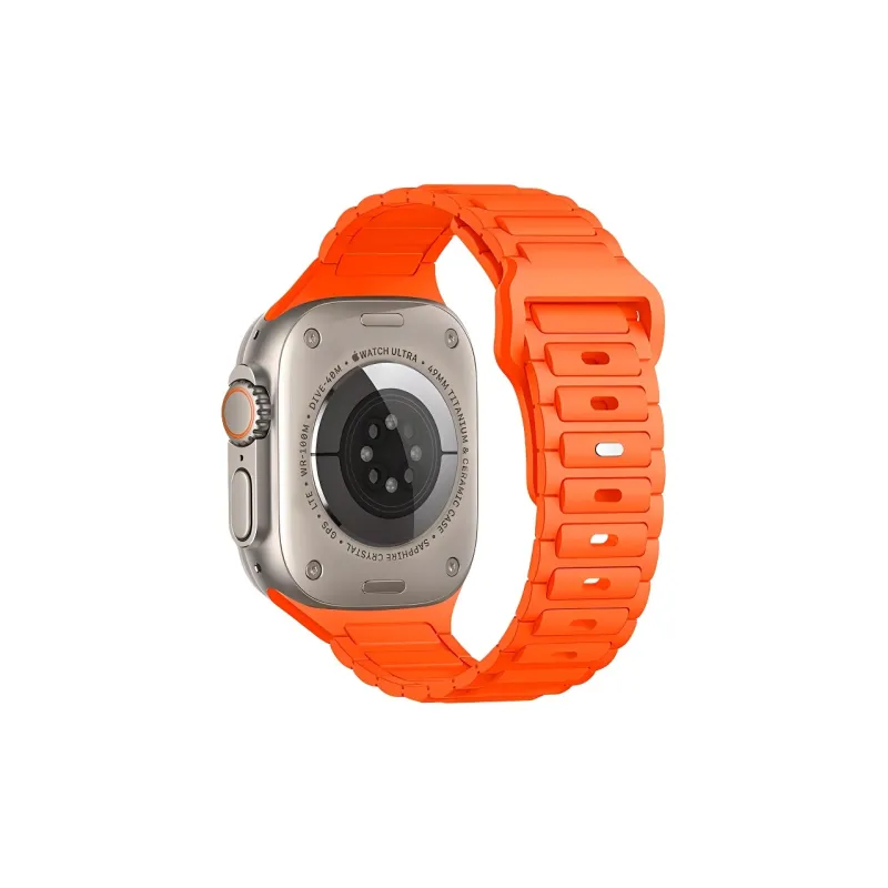KVZUVUU Apple Compatibility Watch Band Silicone Material-9