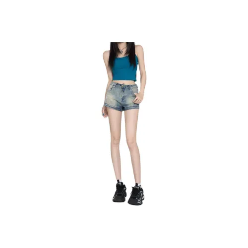 7 SEVFUN Denim Shorts Women's