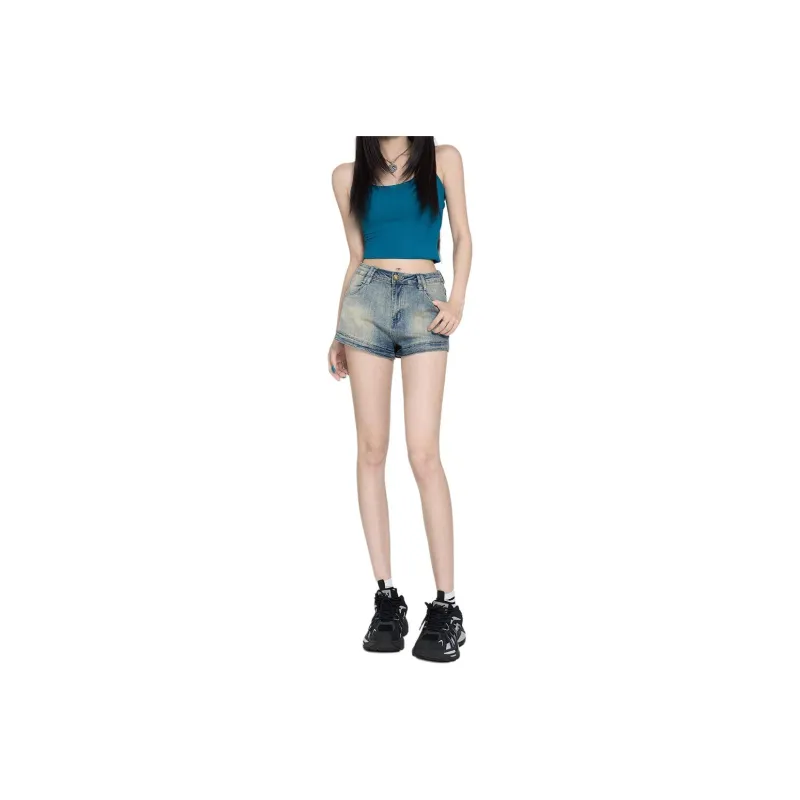 7 SEVFUN Denim Shorts Women's-0