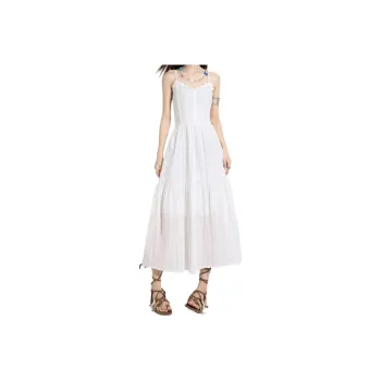 FOREVER 21 Slip Dresses Women's White