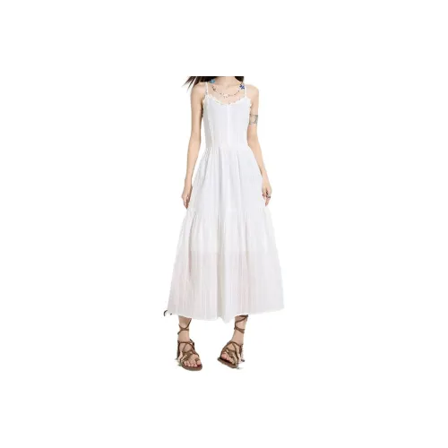 FOREVER 21 Slip Dresses Women's White