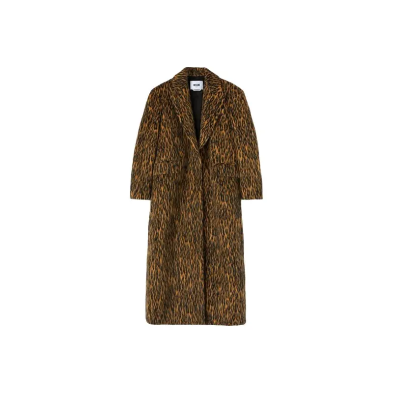 MSGM Coats Women's Brown-0