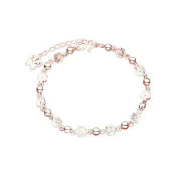 U state 990 Silver Pure Silver Bracelets Women's