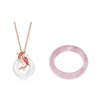 COPI Colored Glaze Necklaces Unisex